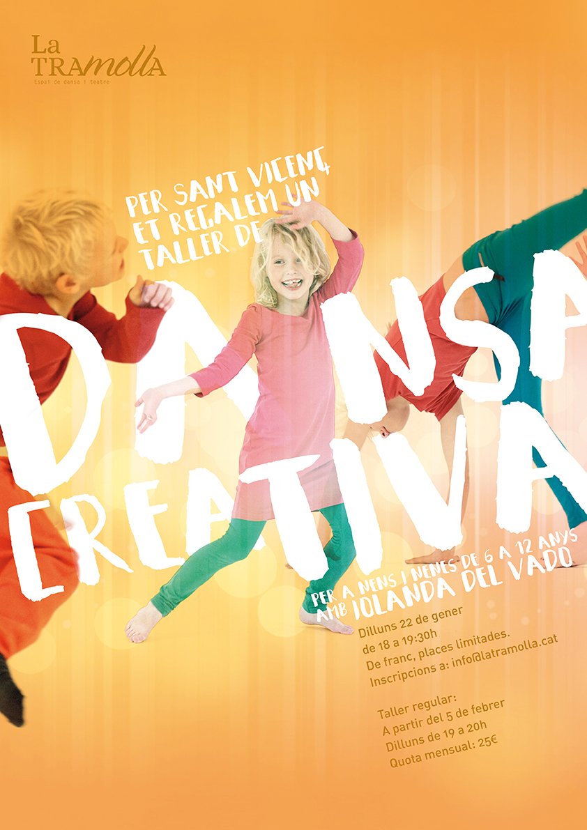 Celebrem Sant Vicenç amb un taller gratuït de dansa creativa