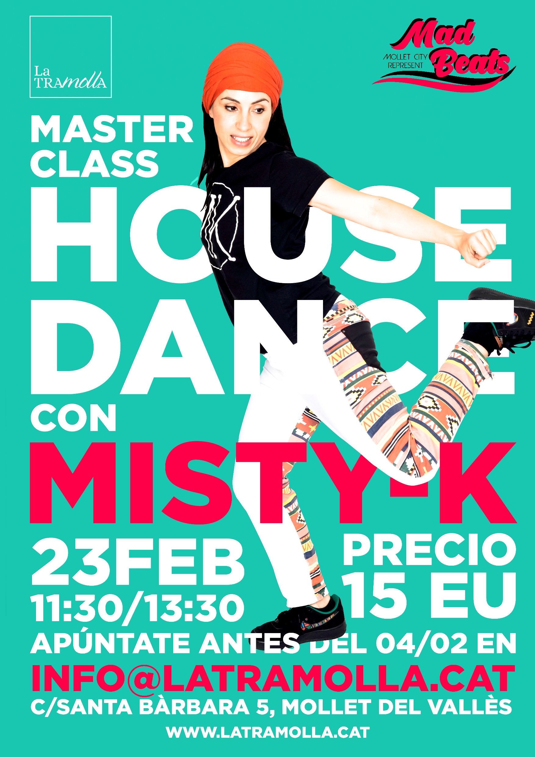 MasterClass de House Dance amb Misty-K